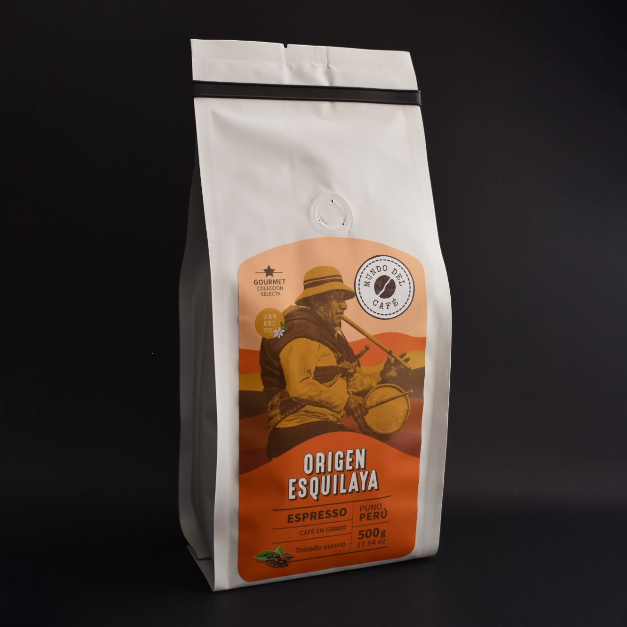 CAFE MDC – ORIGEN ESQUILYA 500 GR (grano) Expresso – Mundo del Cafe