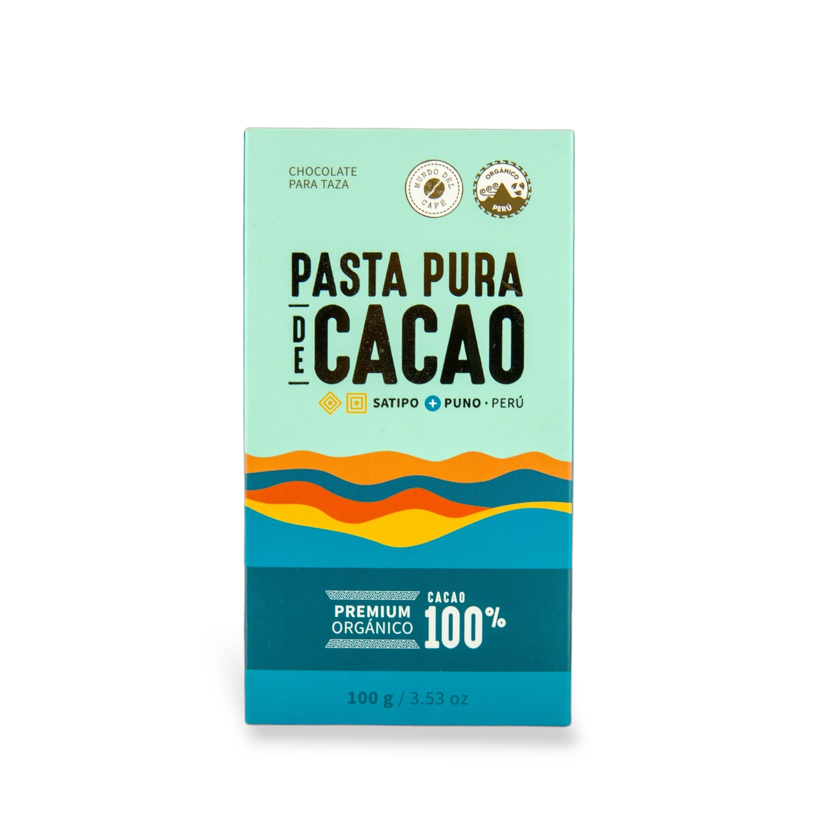 Pasta de Cacao 100% de 100 gr.